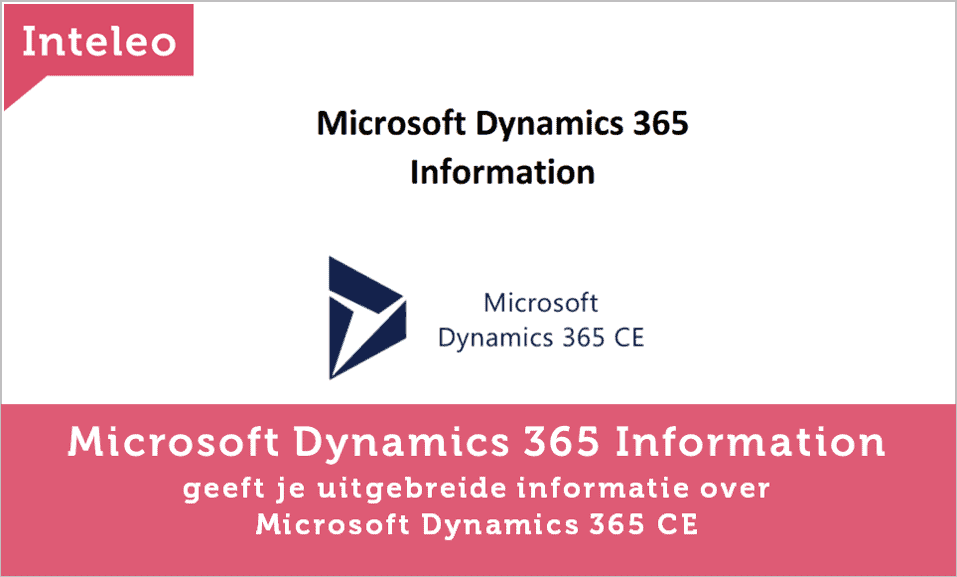microsoft dynamics 365 ce information inteleo