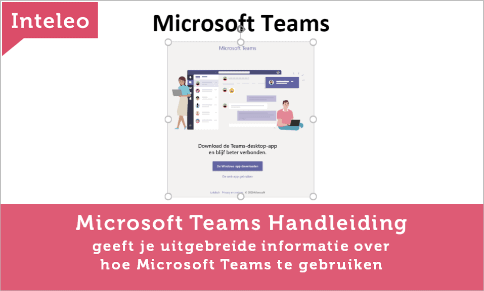 handleiding microsoft teams inteleo